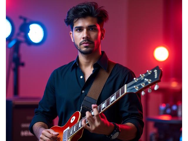 Retrato de Andrés Ramírez, guitarrista profesional y evaluador de Ferros Note